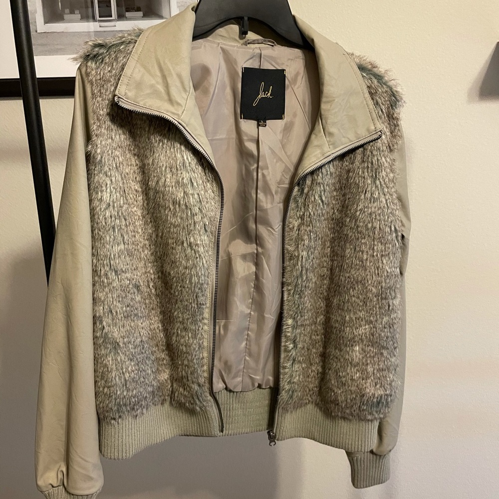 Faux Fur Bomber